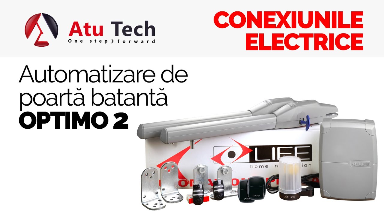 Cum realizam conexiunile electrice pe placa de automatizare batantă Optimo 2 Uni | Porti electrice