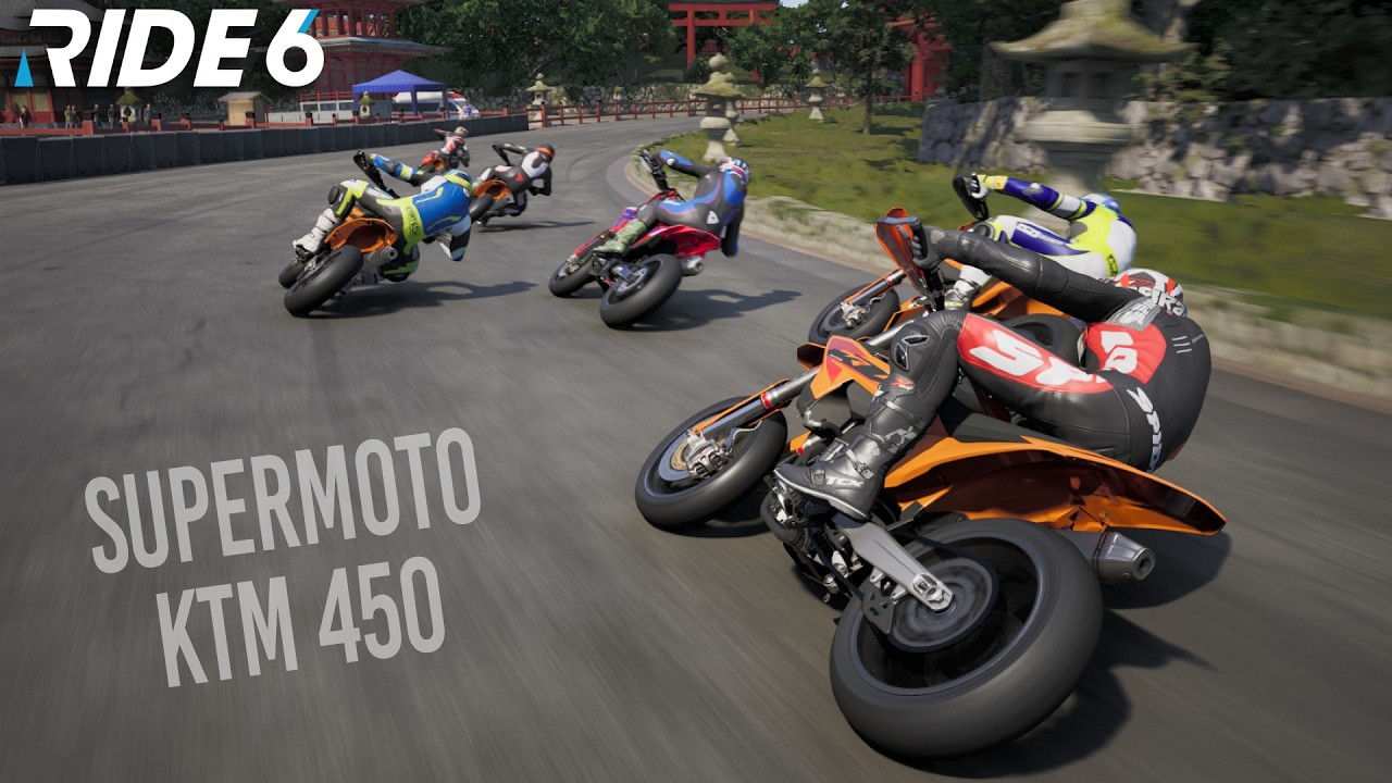 My New Favorite Racing Games!! Ride 6 ~ Supermoto KTM 450 SMR