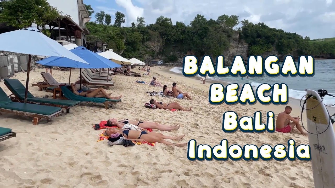 Balangan Beach Uluwatu Bali Indonesia | BEST SUNSET BEACH | Travel VLOG