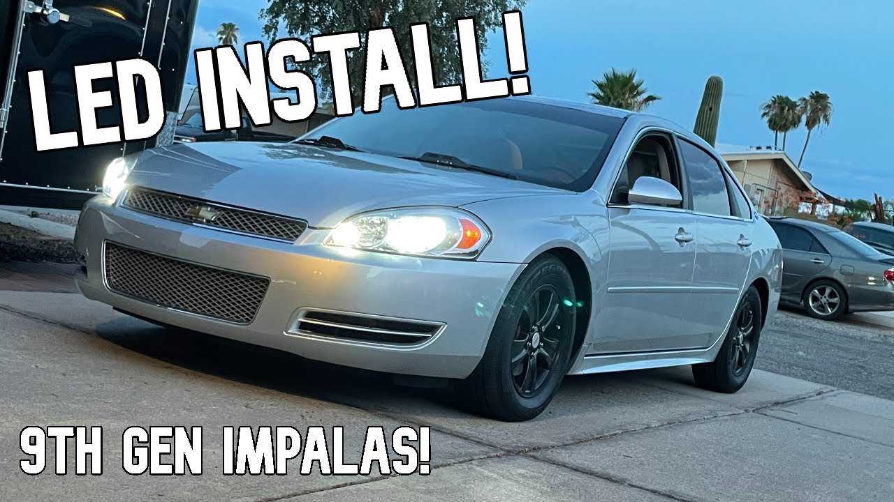 How To Replace Headlight Bulbs On 2006-2016 Chevy Impala