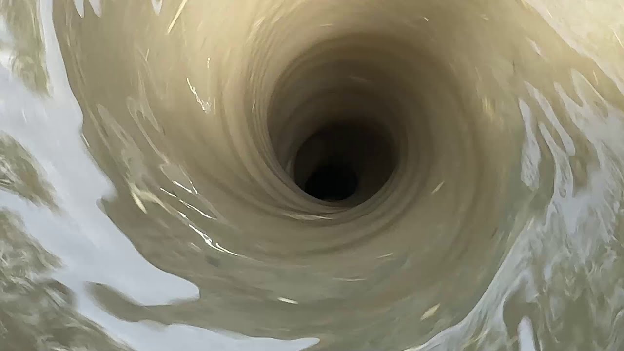 Relaxing whirlpool hole | mud whirlpool video | How to make Whirlpool 😍😍 13