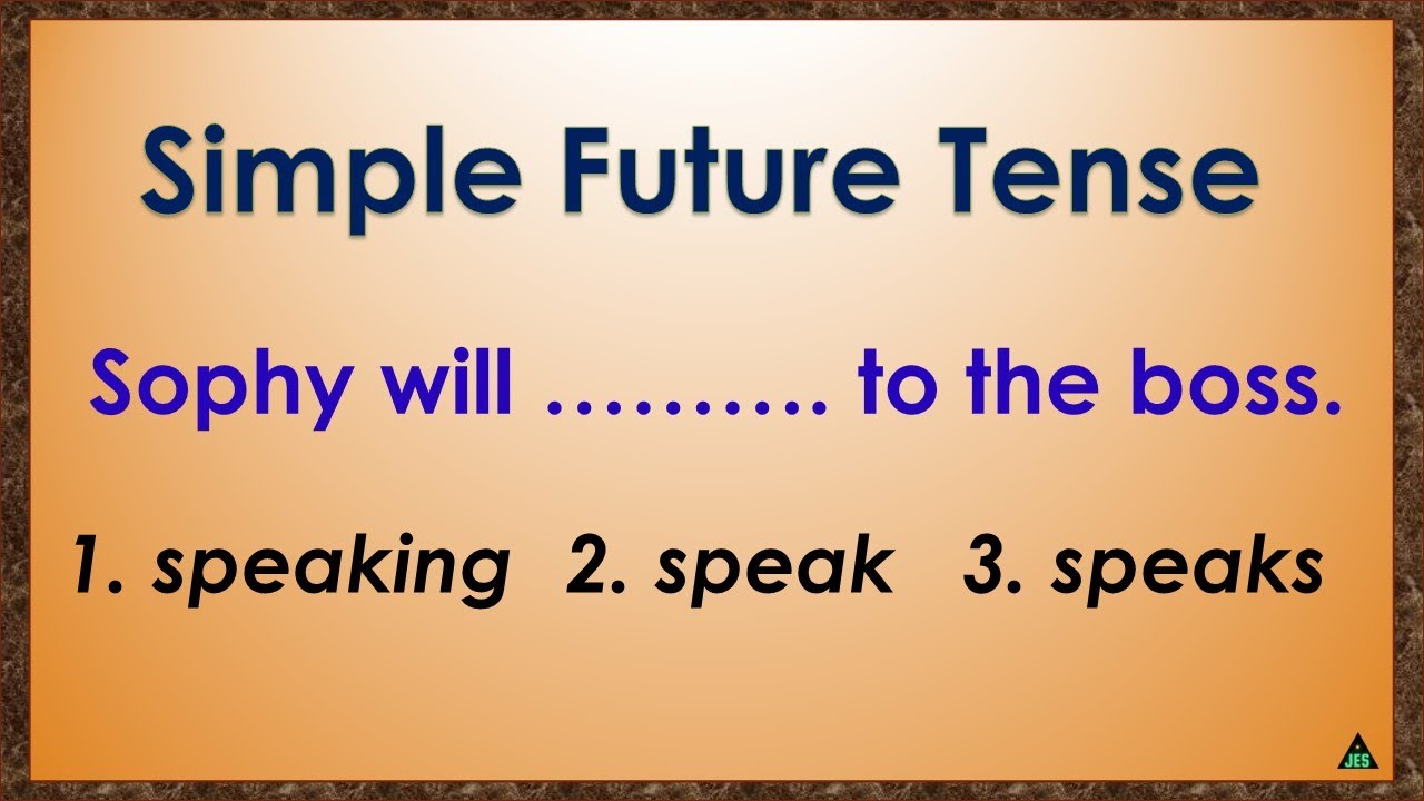 QUIZ | GRAMMAR TEST | SIMPLE FUTURE TENSE | will, won't |