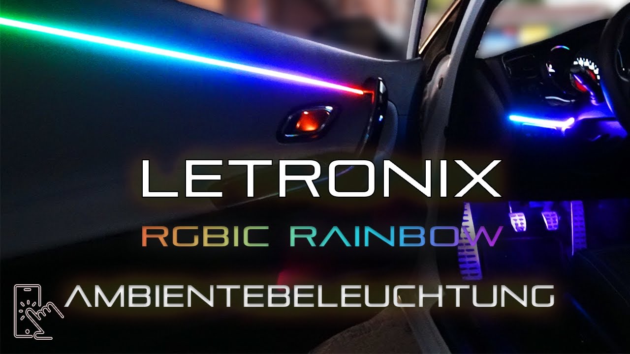 Ambientebeleuchtung nachrüsten bei jedem Auto: So rüstest du RGBIC LEDs nach! (Tutorial)