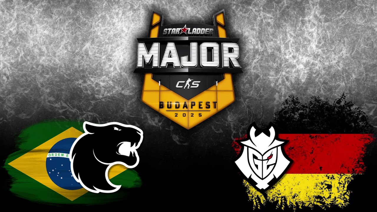 [BR] FURIA vs G2 | MAJOR STARLADDER BUDAPEST 2025 | STAGE 3 - DIA 2 (COM IMAGENS)
