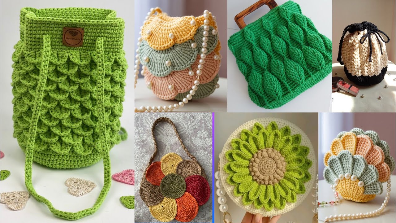 Cozy & Friendly Crochet handle bag, purse & totebag ideas 2026