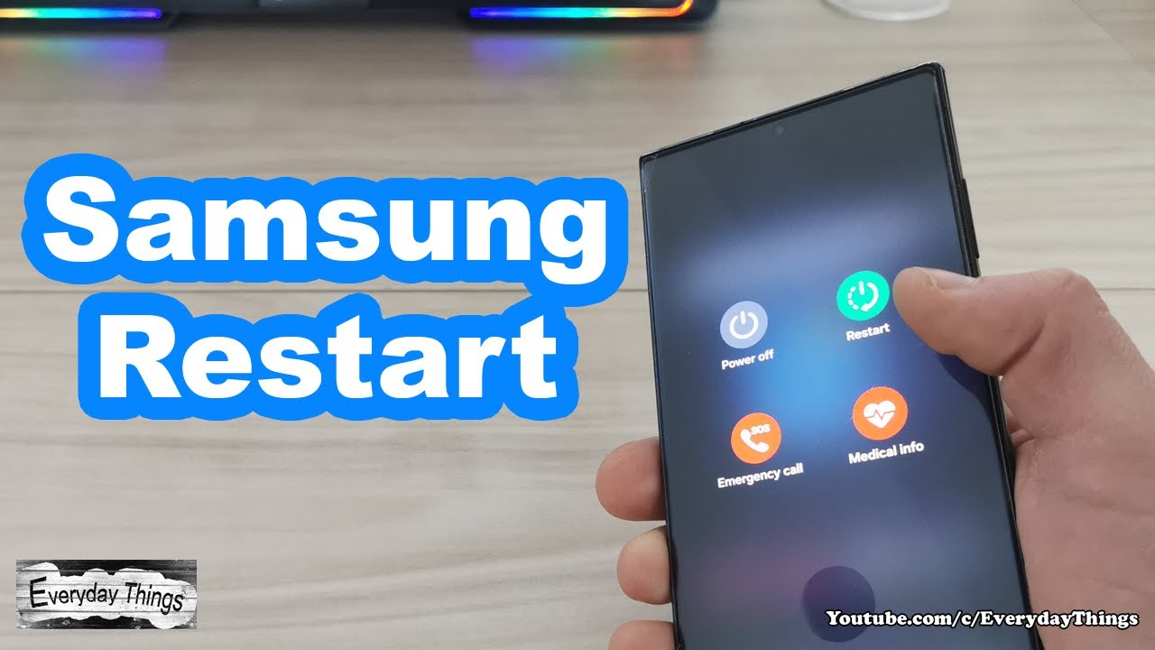 How to Restart Any Samsung Phone (2 Easy Ways)
