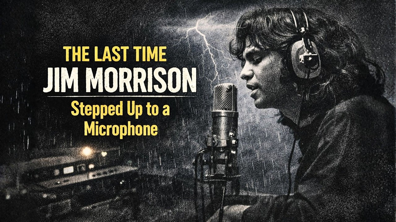 Jim Morrison's Final Hours Alone in the Studio