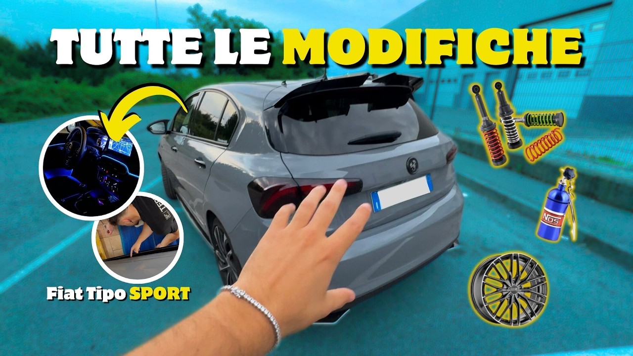 TUTTE LE MODIFICHE della MIA FIAT *UNICA* | UPGRADE