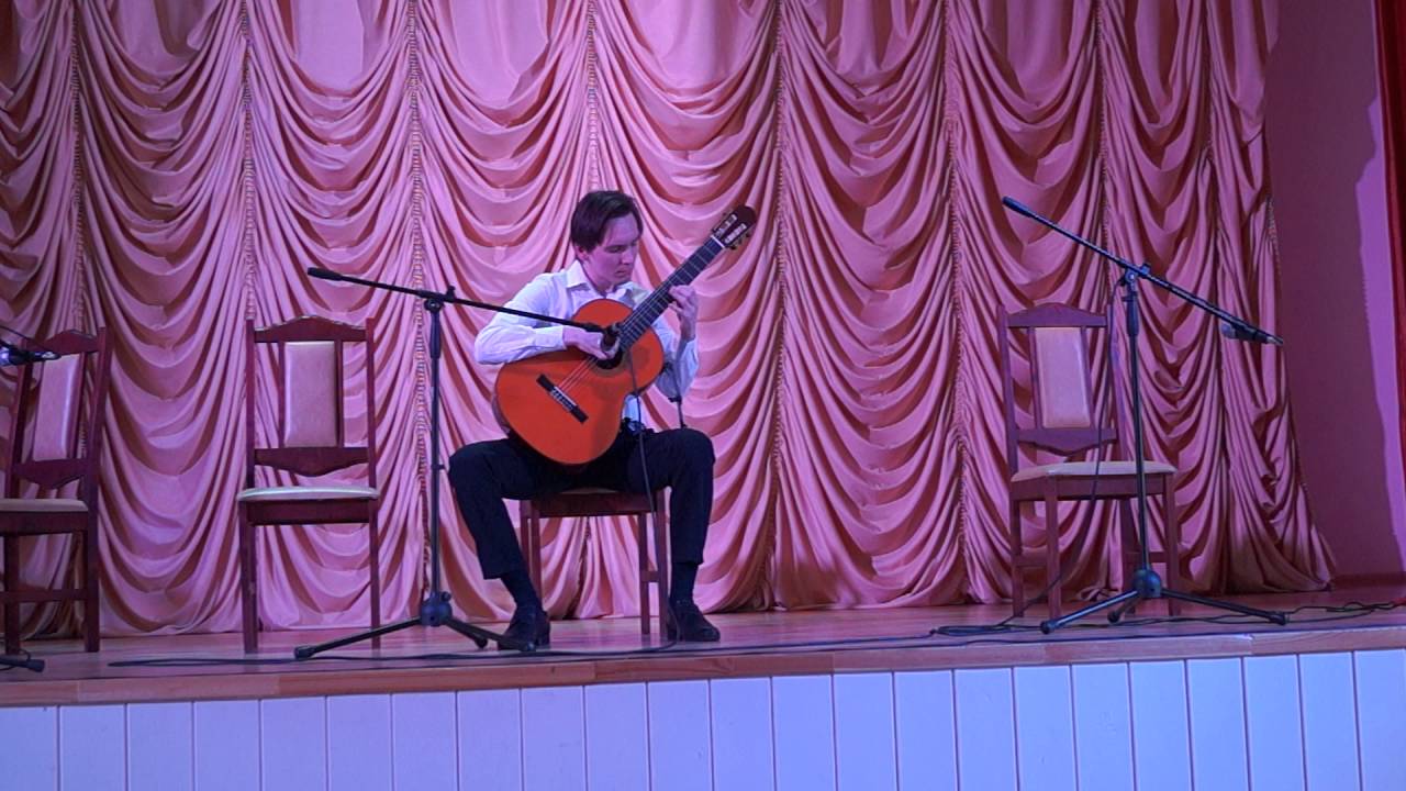 Олег Максимов - И.С. Бах - Токката и Фуга ре-минор BWV 565  (Edson Lopes transcription for guitar)