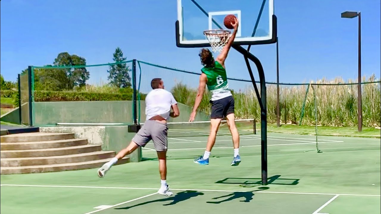 INTENSE Game of 1v1 For $1000 vs 6'9