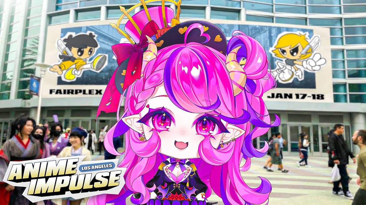 Ironmouse Goes to Anime Impulse For The First Time!