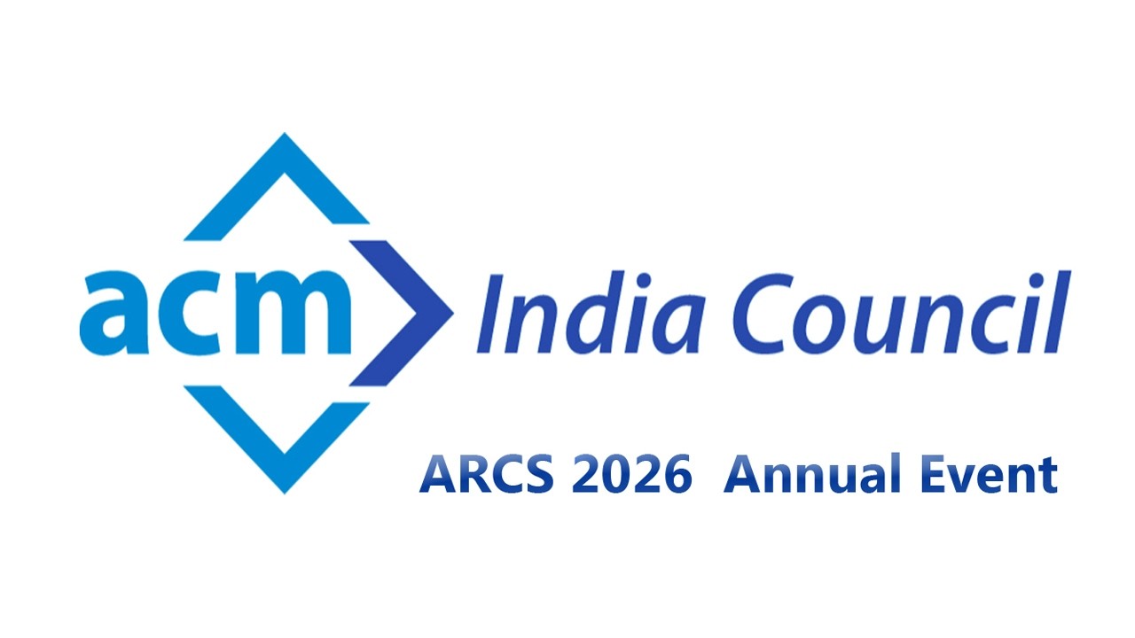 | ACM India Council | ARCS 2026 Annual Event  |