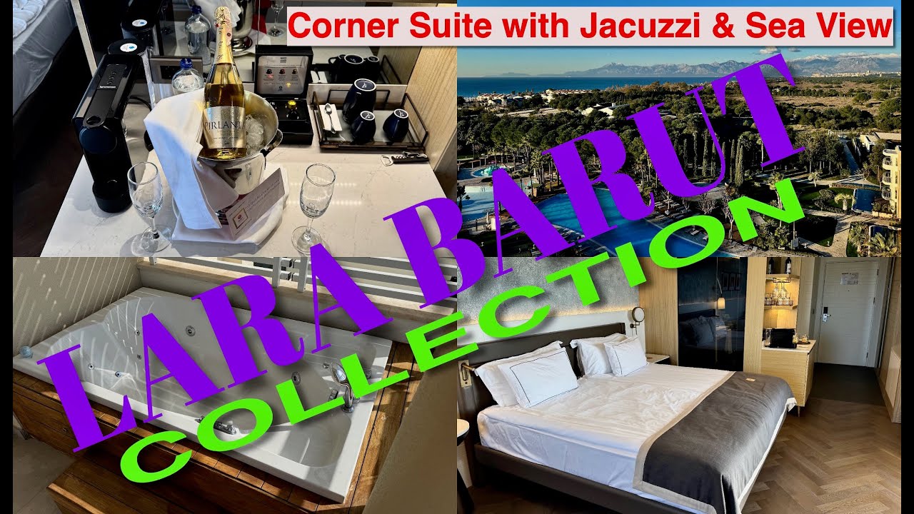LARA BARUT COLLECTION🇹🇷/ CORNER SUITE WITH JACUZZI & SEA VIEW . ОБЗОР НОМЕРА
