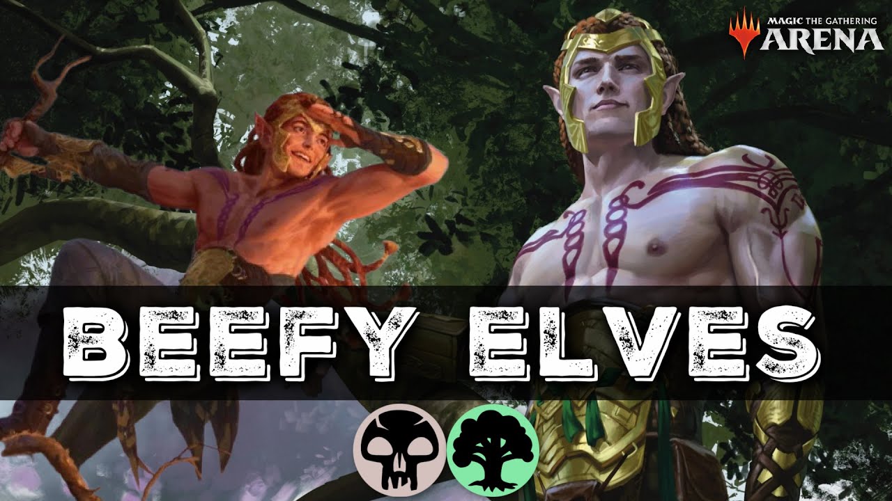 KALDHEIM ELVES are gonna be SUPER BEEFY in STANDARD!! Black/Green Elf Tribal Deck Tech