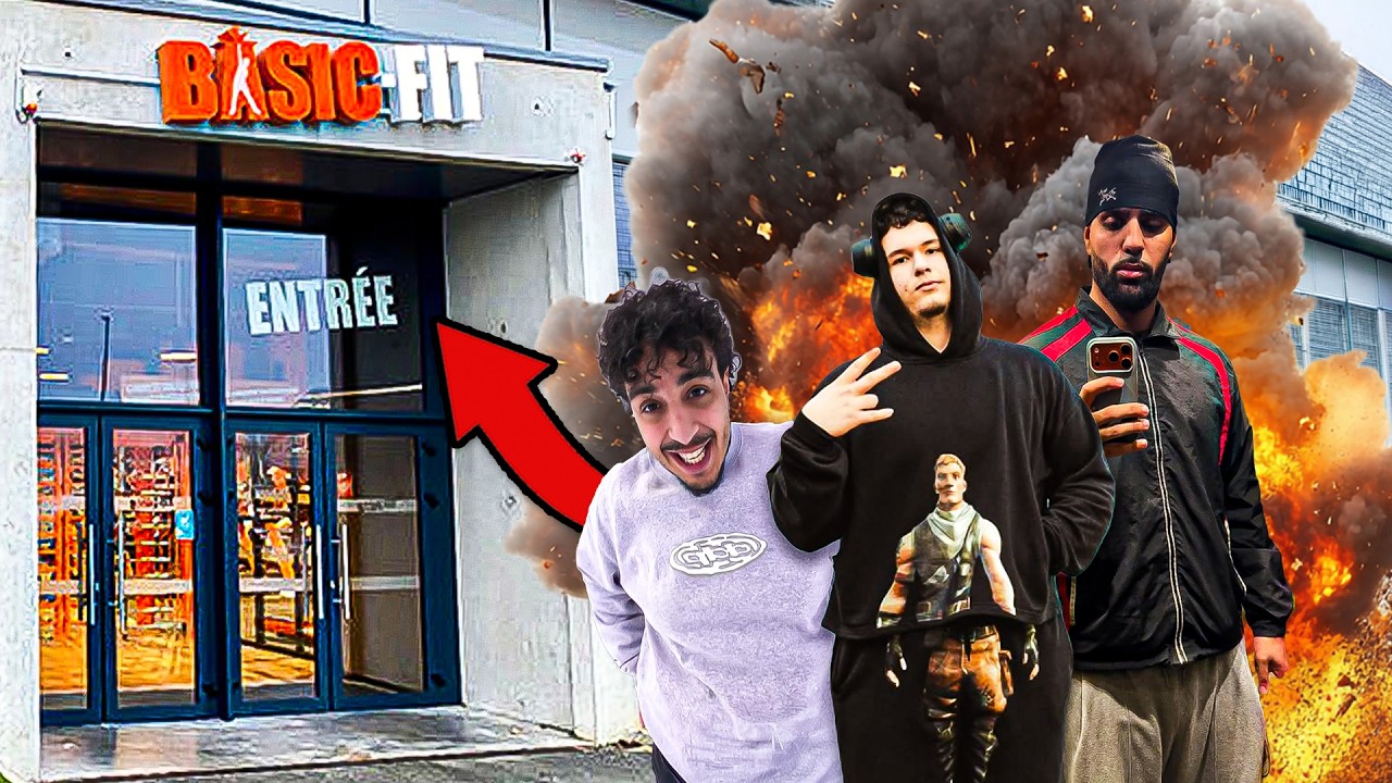 MENTALOW, FLAMBY ET ALI FONT DE LA MUSCU APRES LE FTOR A 2H00 DU MATIN MDRRR