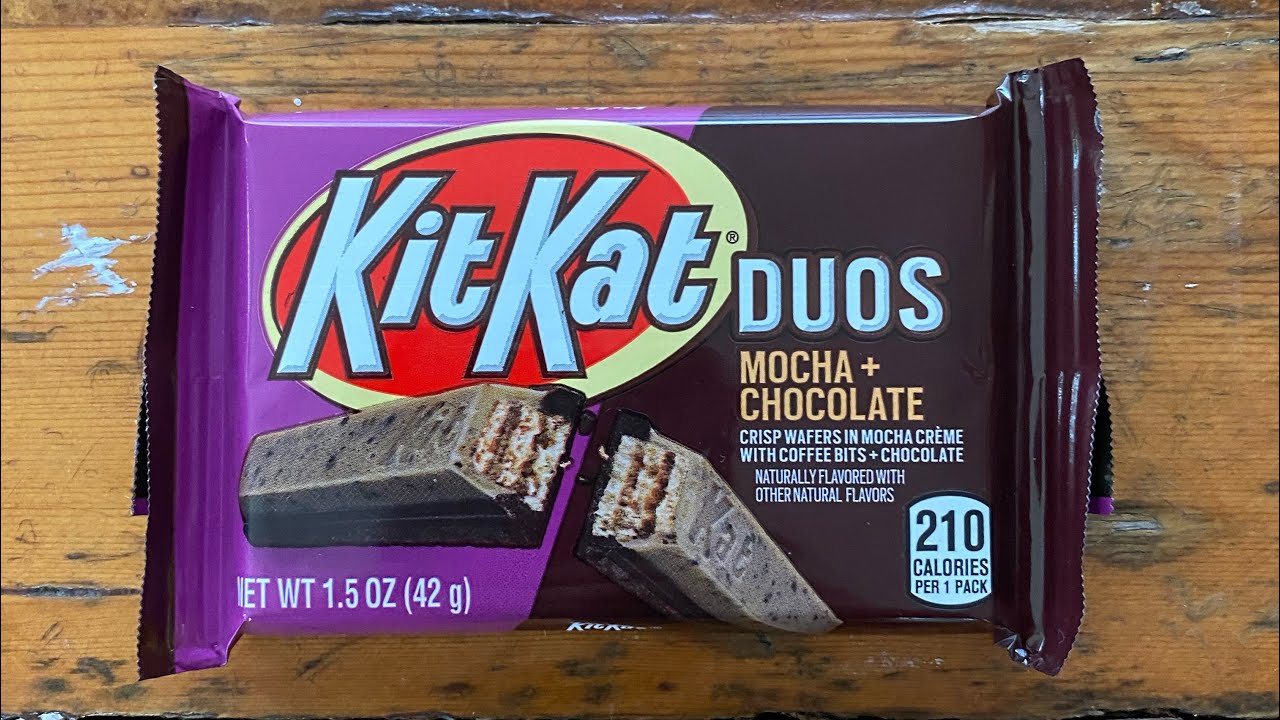 Kit Kat Duos Mocha + Chocolate Bar Review