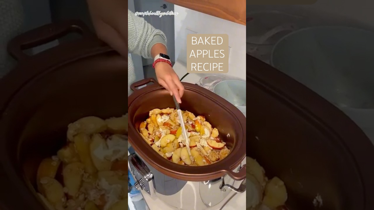 Baked Apples Recipe with RDN Sara 🍏🍂 Fall Comfort Food