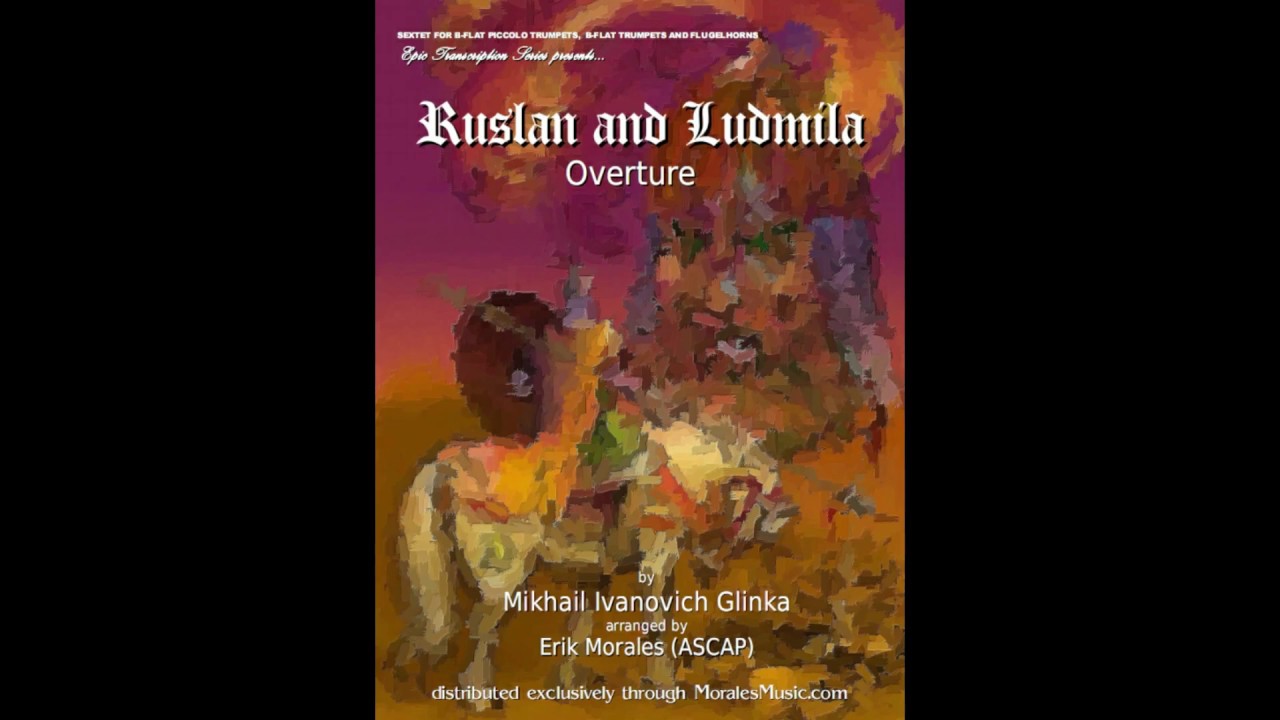 Ruslan and Ludmila Overture | arr. for Trumpet Ensemble | FULL SCORE DEMO