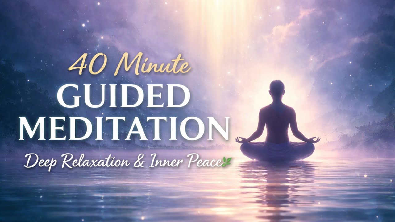 40 Minute Deep Meditation | Relax, Let Go & Find Inner Peace