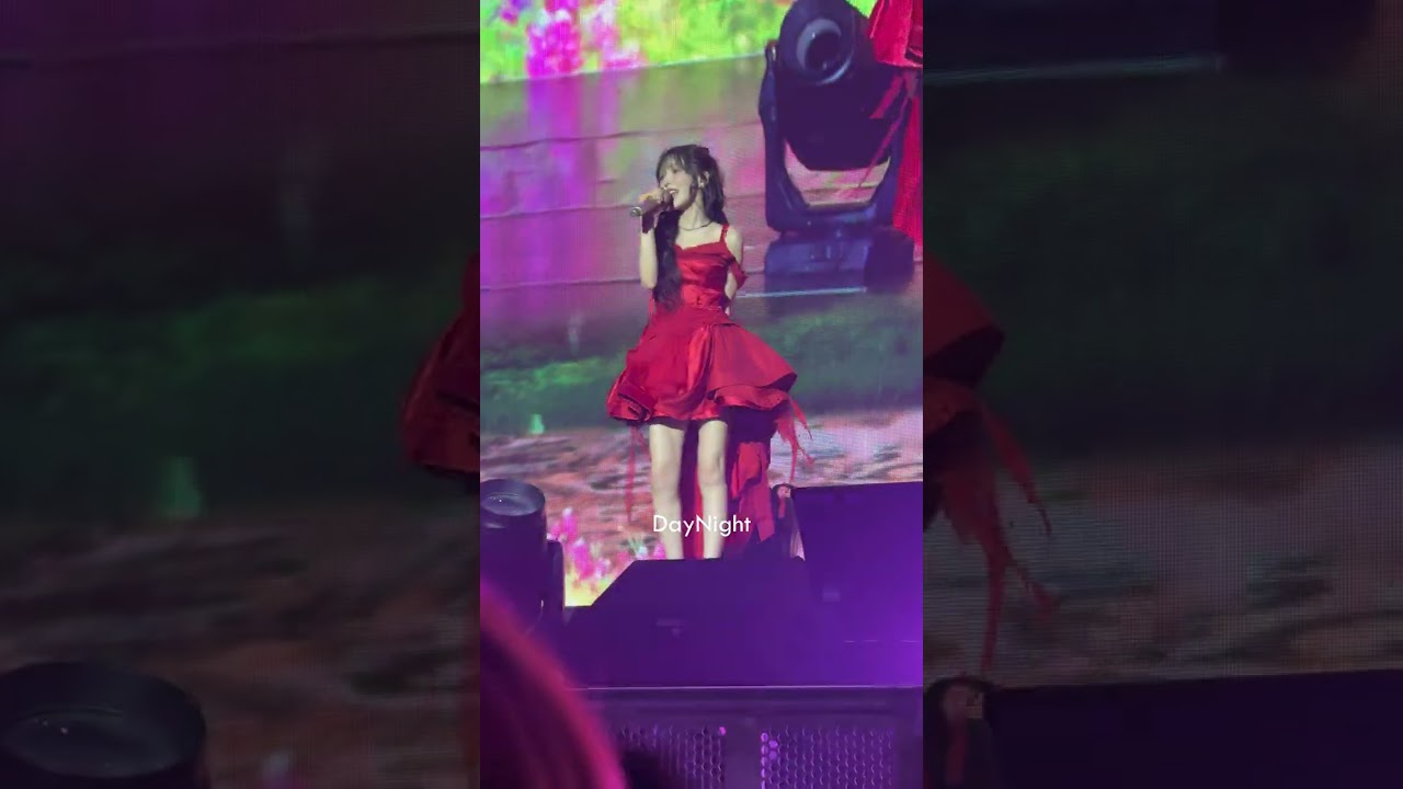 [4k] Best Ever - Wendy 2025 1st World Tour W:EALIVE in BKK (fancam)
