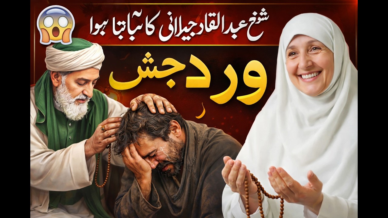 وردٌ بسيط من الشيخ عبد القادر الجيلاني غيّر حياة رجل في ليلة واحدة!