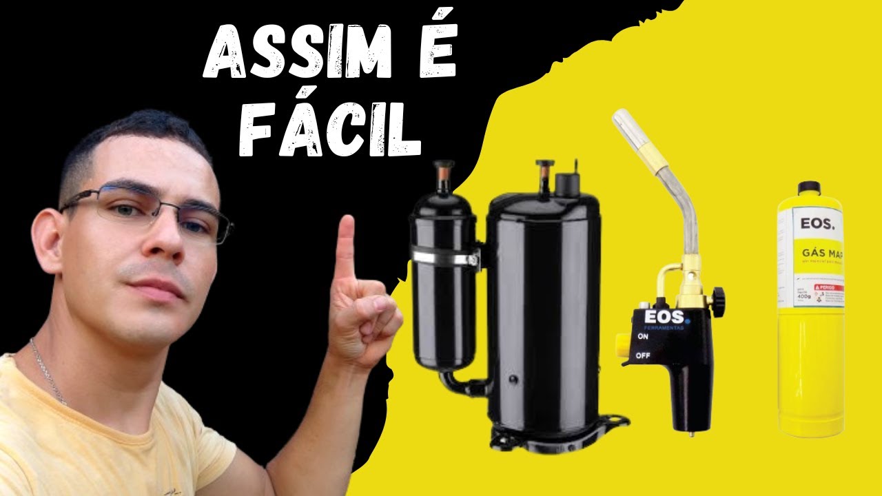 COMO TROCAR COMPRESSOR DE SPLIT