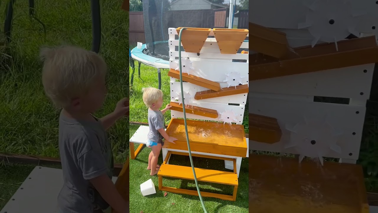 Build the kids water table with me #watertable #summerfinds #kids #momvlog #kidactivities
