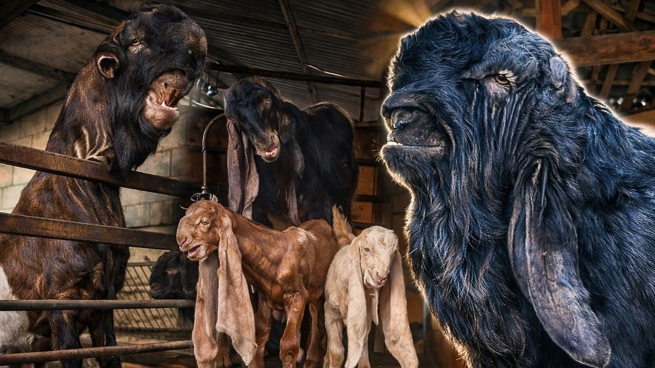 Cabra de Damasco 🐐 La Raza M&aacute;s Extra&ntilde;a del Mundo
