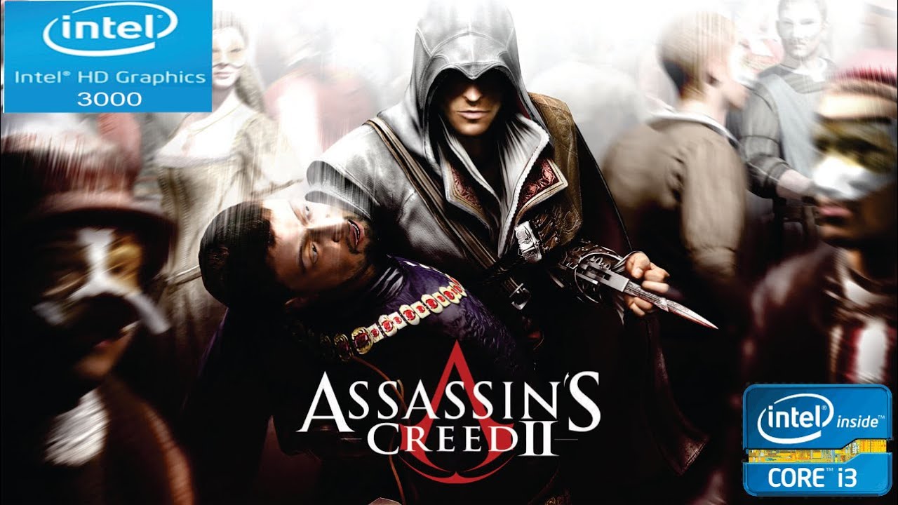 Assassin Creed 2 on intel HD 3000 | intel core i3 | VRAM 64mb | gameplay laptop