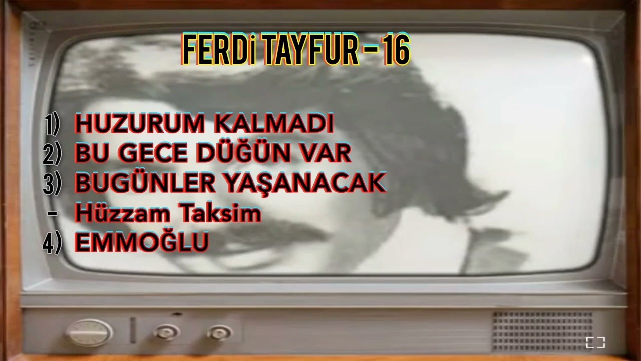 Ferdi Tayfur Şarkıları
