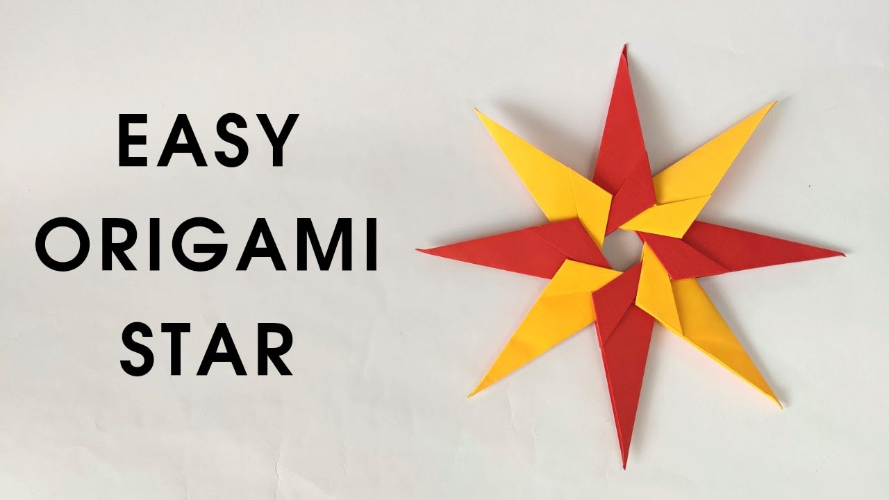 Origami NEW-FOUND HOPE STAR by Andrey Hechuev | Paper star tutorial