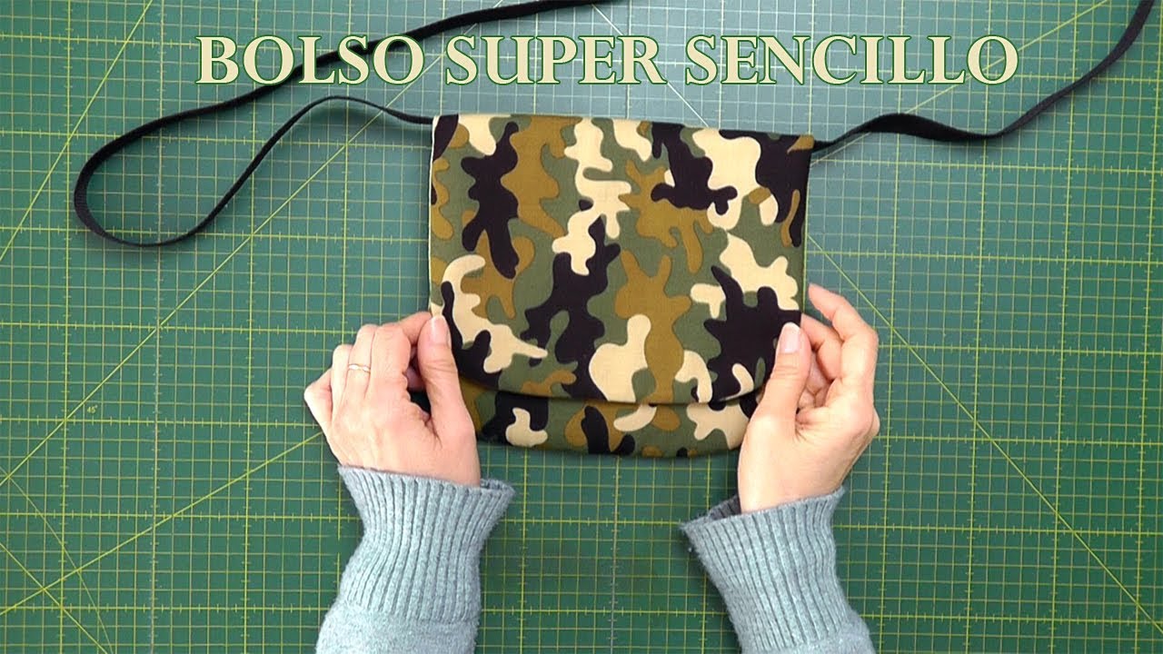 Bolso Super Sencillo - [Patrones Grátis] 😍