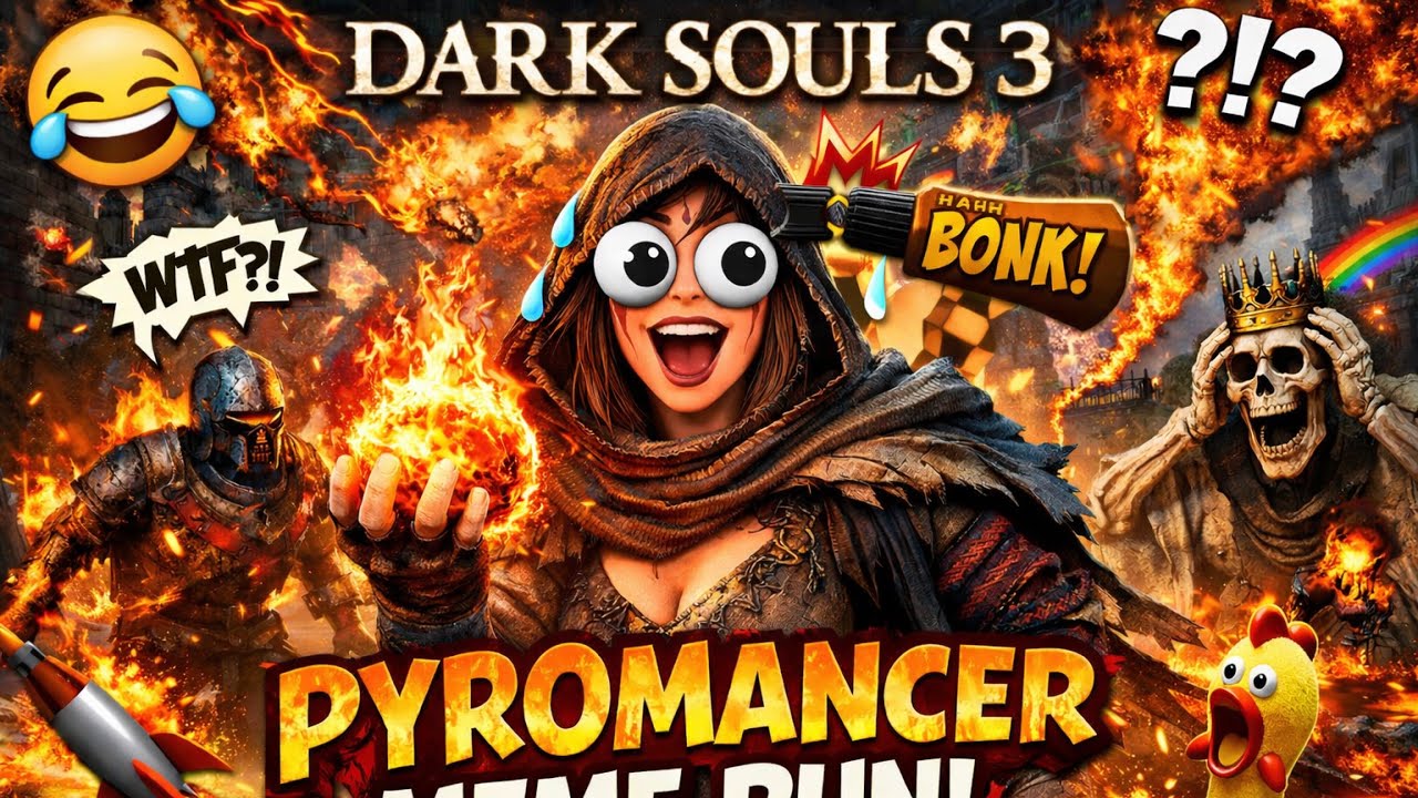 Dark Souls 3 Pyromancer Build Is Easy Guys 😭 LOL (Still Epic in 2026)