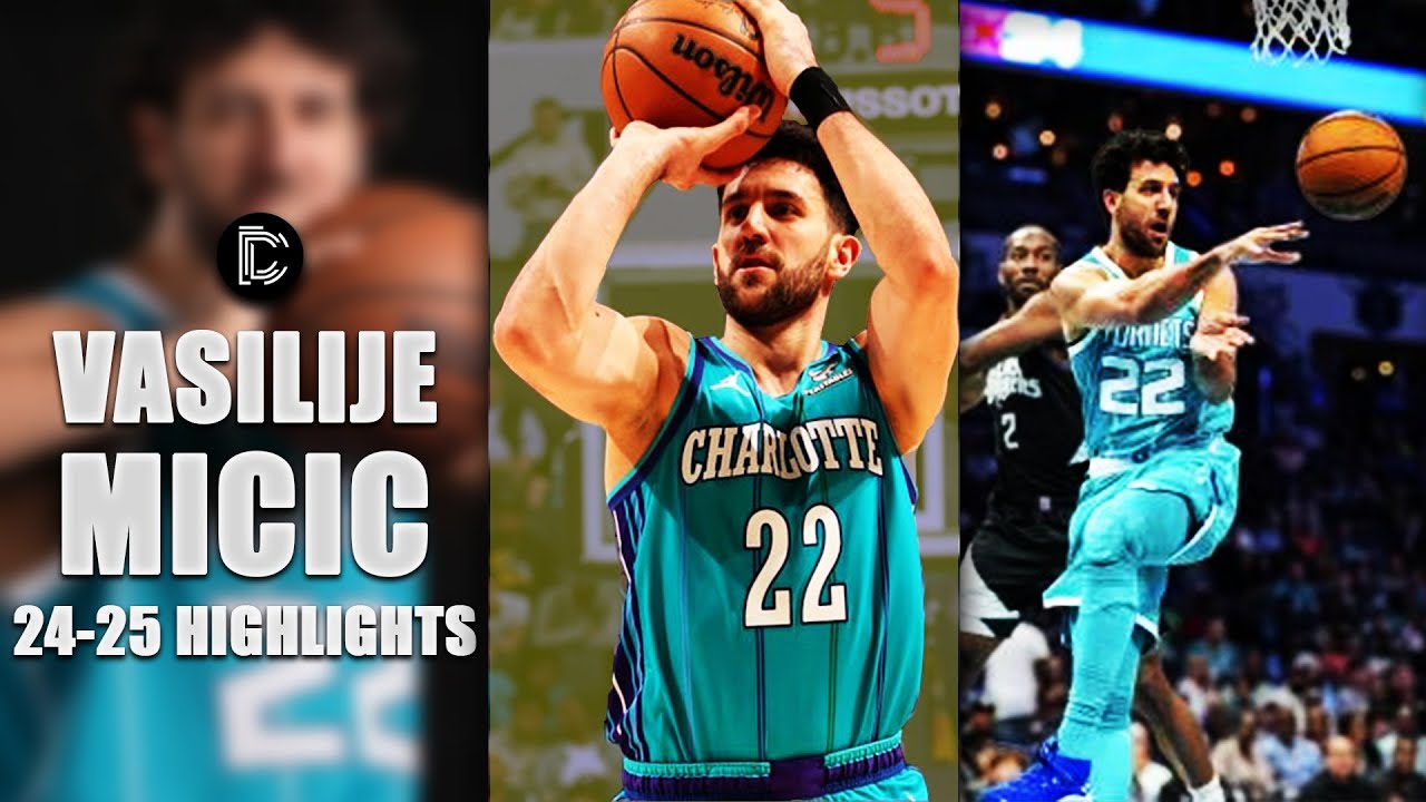 Vasilije Micic HIGHLIGHTS 24-25 SEASON 🔥 Welcome to HAPOEL Tel Aviv! 🔴