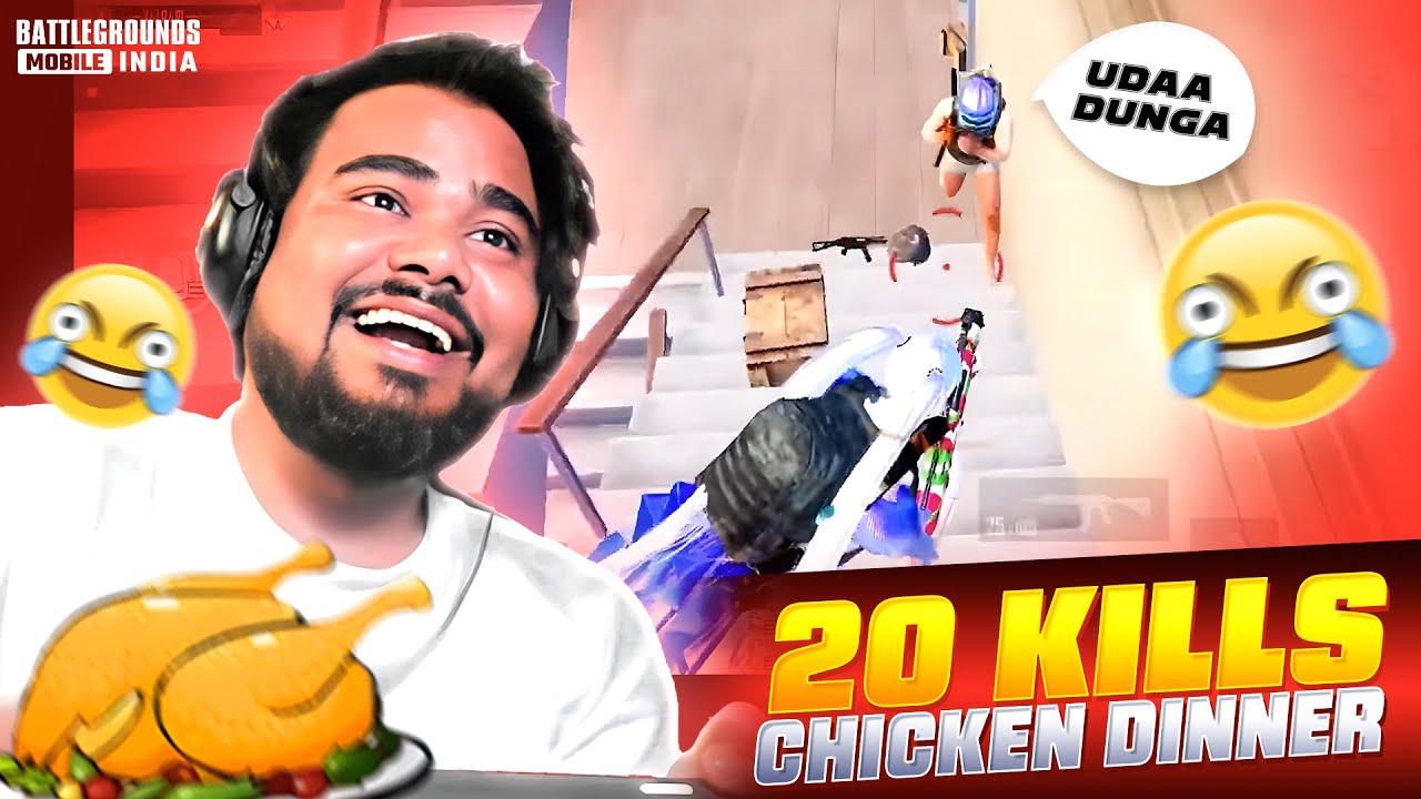 20 KILL CHICKEN DINNER 😁😱
