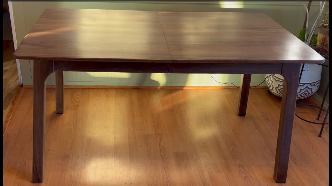 Walnut Table with leaf 2