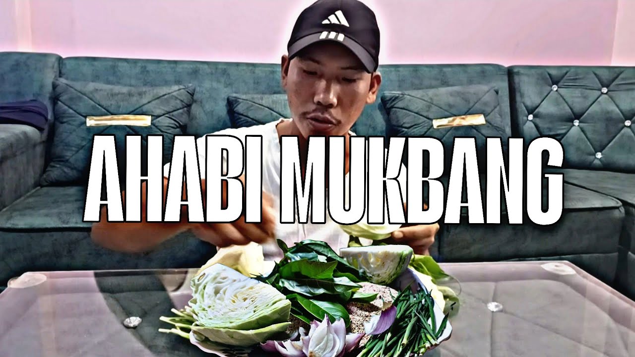 Ahabi mukbang,first time video 