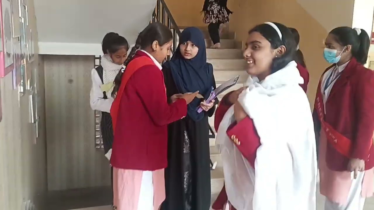 Entry test day in COE girls lady Anderson School Sialkot 2025