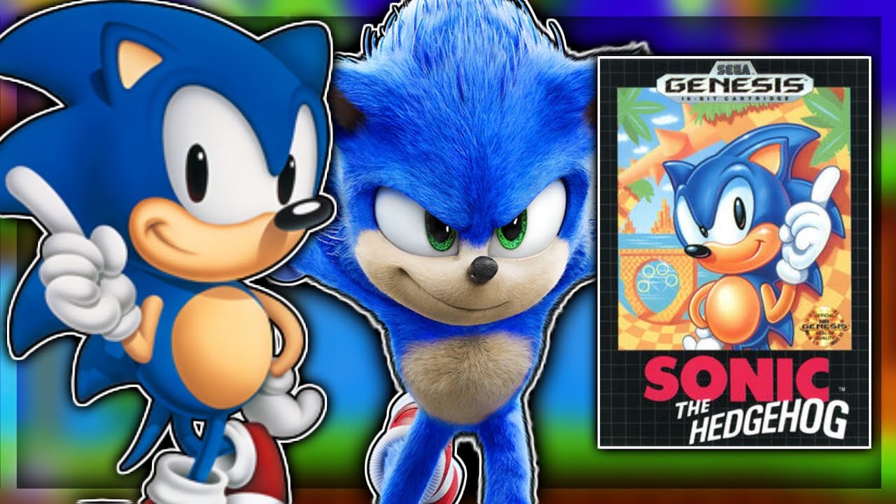 SONIC o Ouriço Azul no Mega Drive