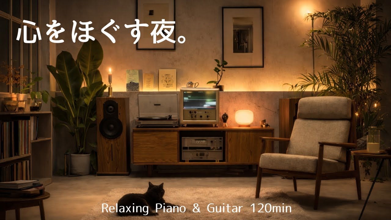 [Night Relaxing BGM] Unwind Your Mind at Night| 120 BGM &bull; Night BGM &bull; Reading &bull; Relax &bull; Meditation