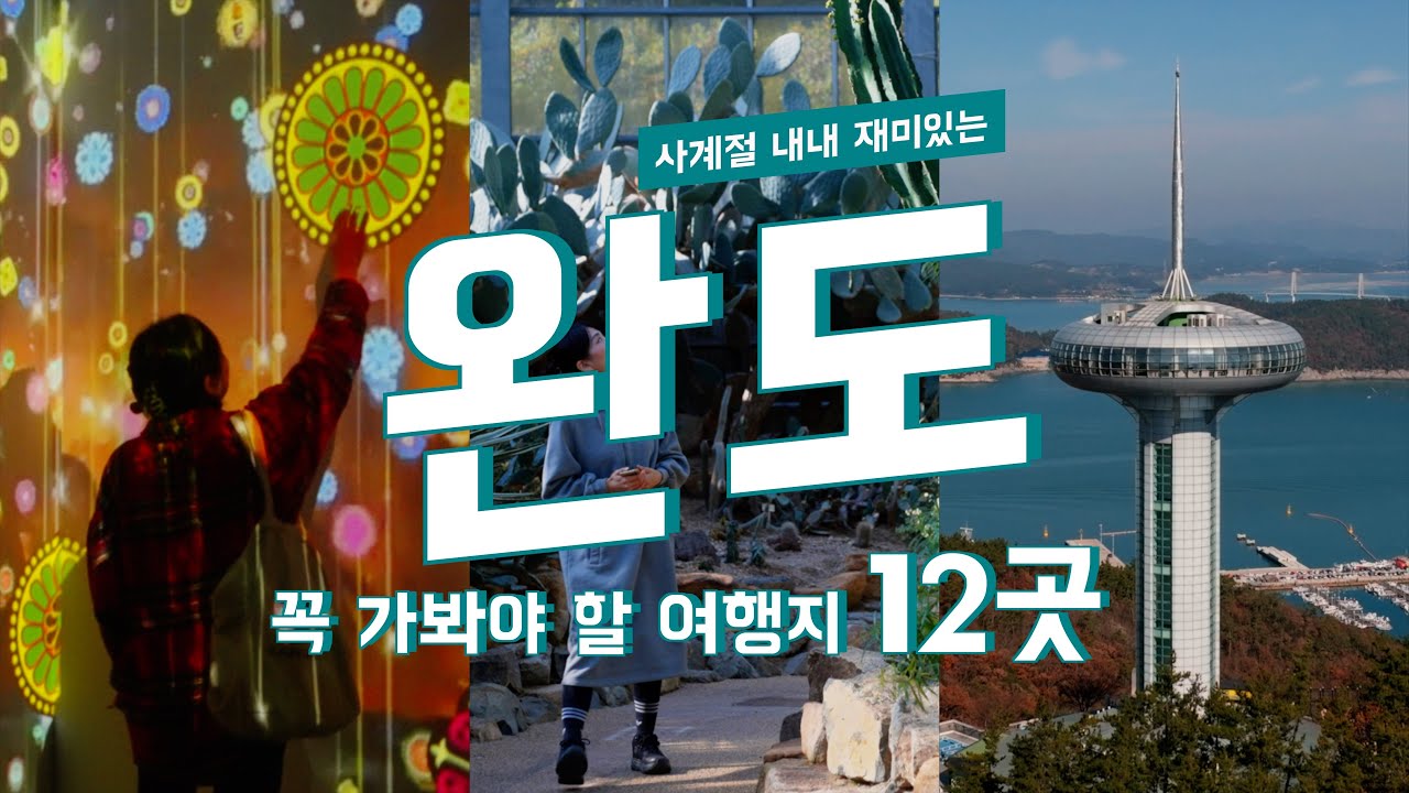 누가 심심하다고 했는가? 겁나 재밌는 완도 여행🗺 가볼만한 곳 12곳 모음