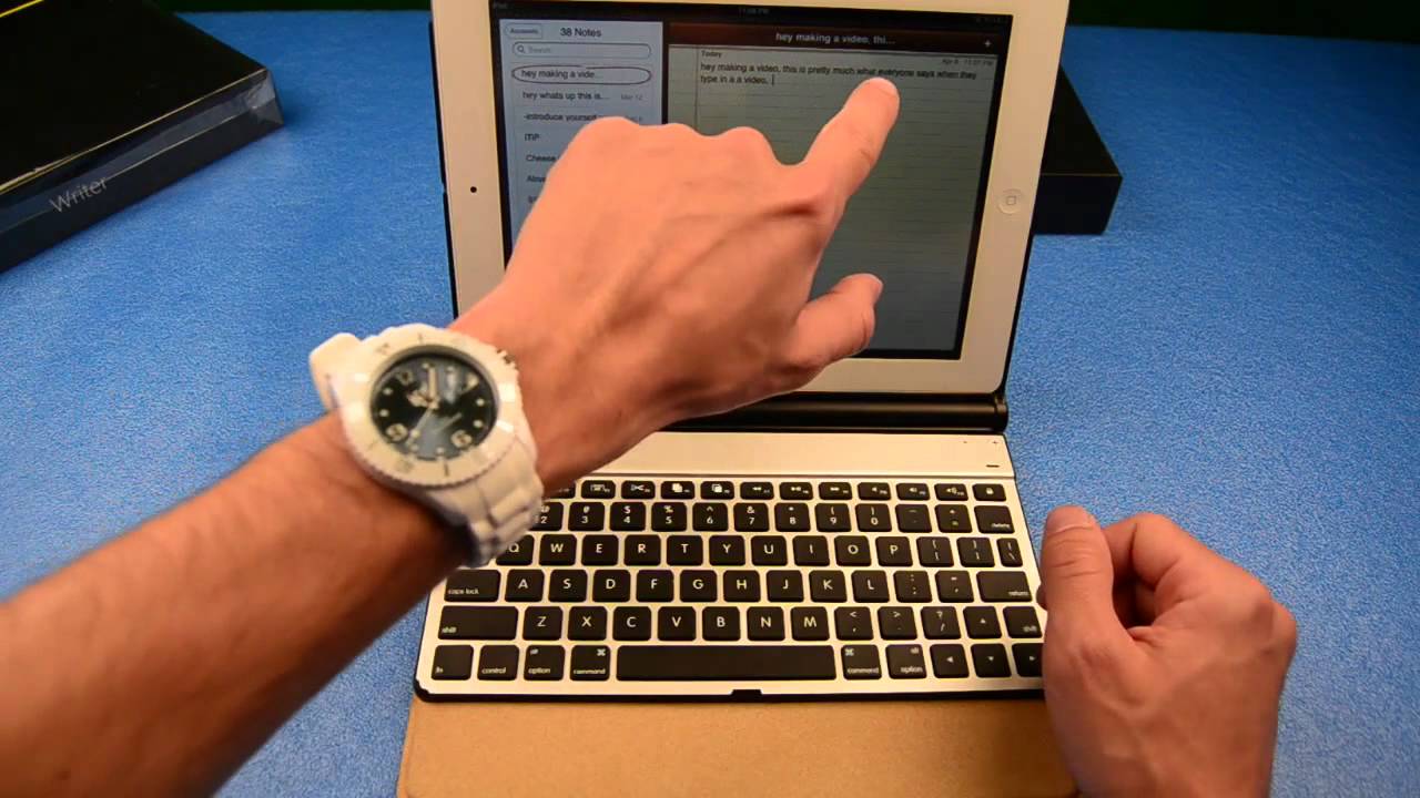 Adonit Writer Plus iPad 2 Bluetooth Keyboard Case Review and Giveaway