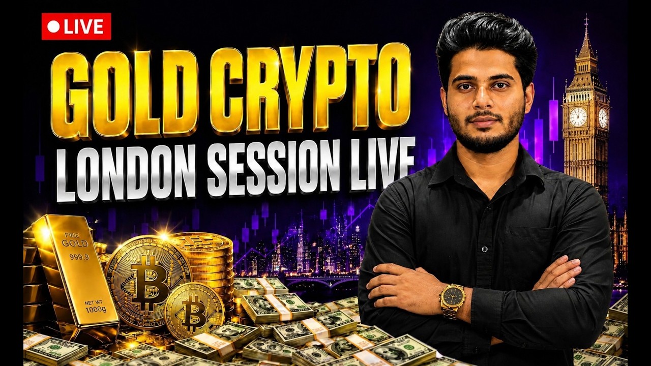 GOLD Live Trading Session   | XAUUSD Trading Live Stream | ‪@thebedroomtrader‬