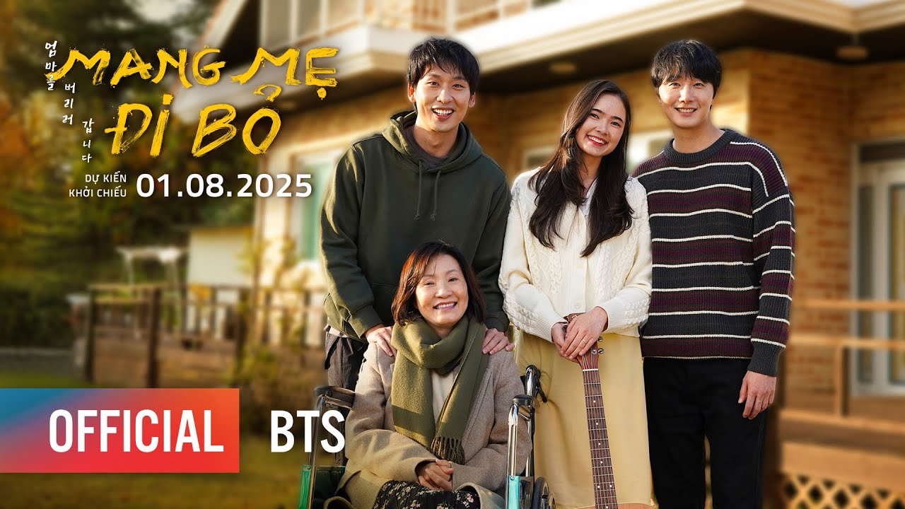 BTS MANG MẸ ĐI BỎ | Vlog ở Hàn Quốc | Khởi chiếu: 01.08.2025