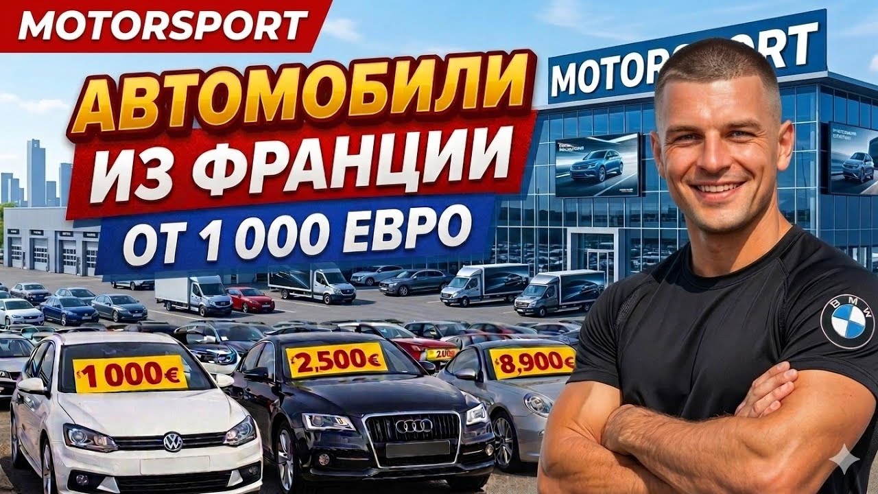 Автомобили за Копейки !!! БЕСПЛАТНЫЙ ПОДБОР 🚘🇫🇷