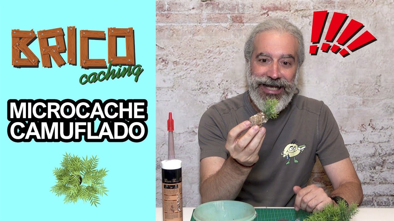 😈 BRICOCACHING! geocache camuflado endiablado