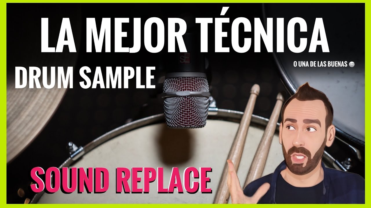 🔴 La MEJOR TÉCNICA para hacer SOUND REPLACE, TRIGGER, SAMPLEO, de BATERIAS GRABADAS 😱PRODUCCIÓN