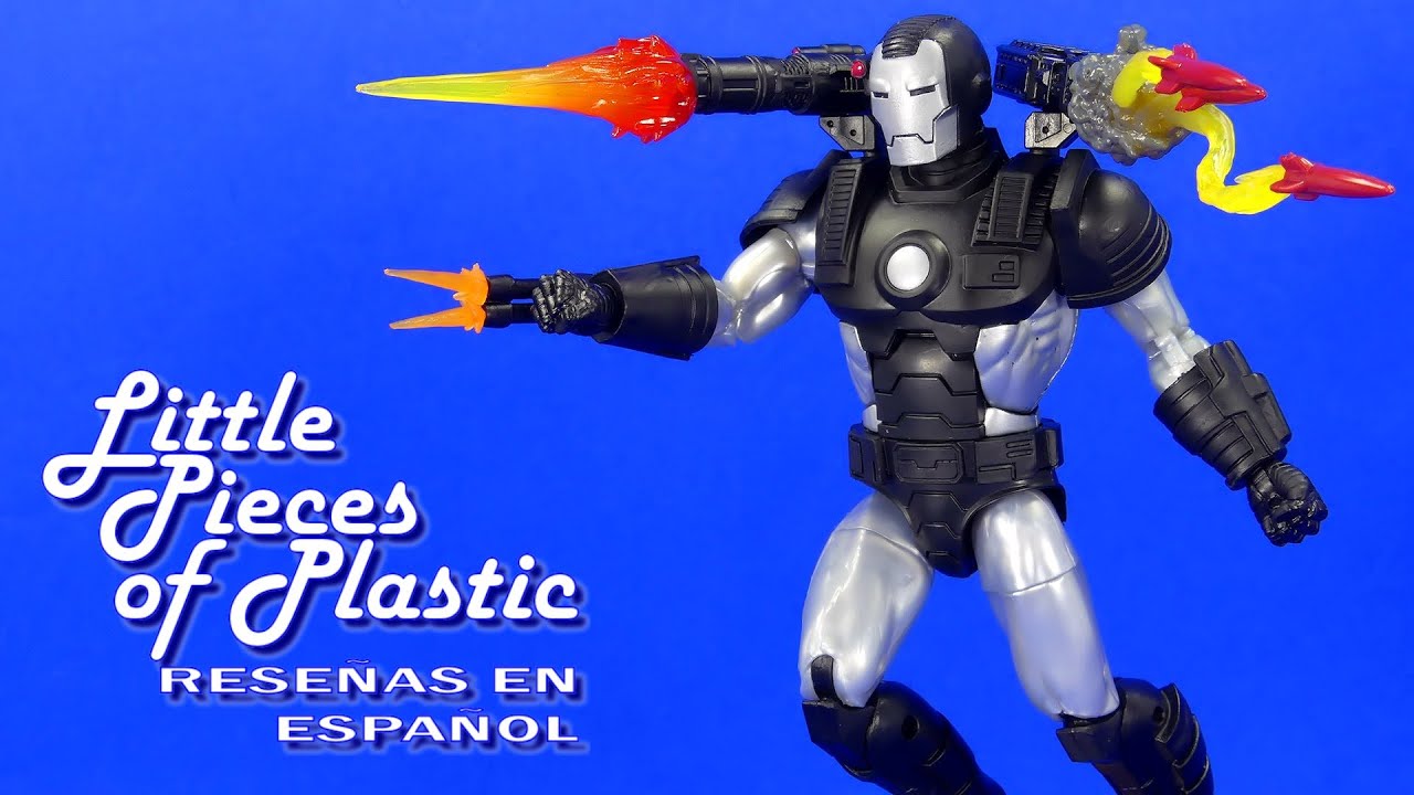 War Machine Deluxe Marvel Legends Series Reseña Revisión Review Little Pieces Plastic