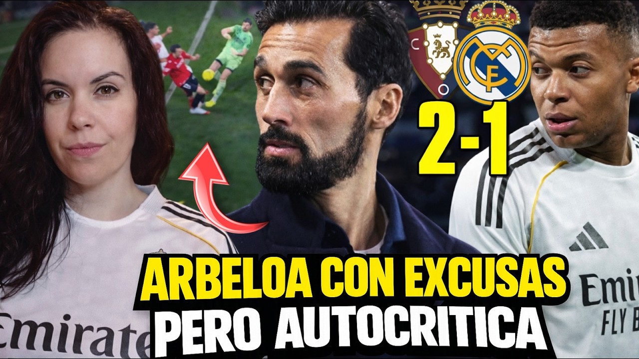 🚨ARBELOA se QUEJA del ÁRBITRO pero HACE AUTOCRÍTICA: 