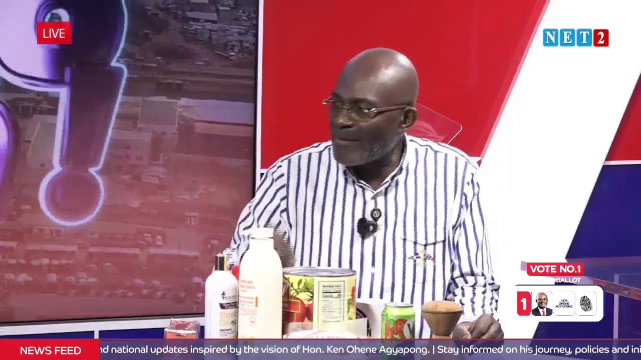 From Imports to Local Production: Ken Ohene Agyapong’s Plan for Ghanaian Jobs – One on One